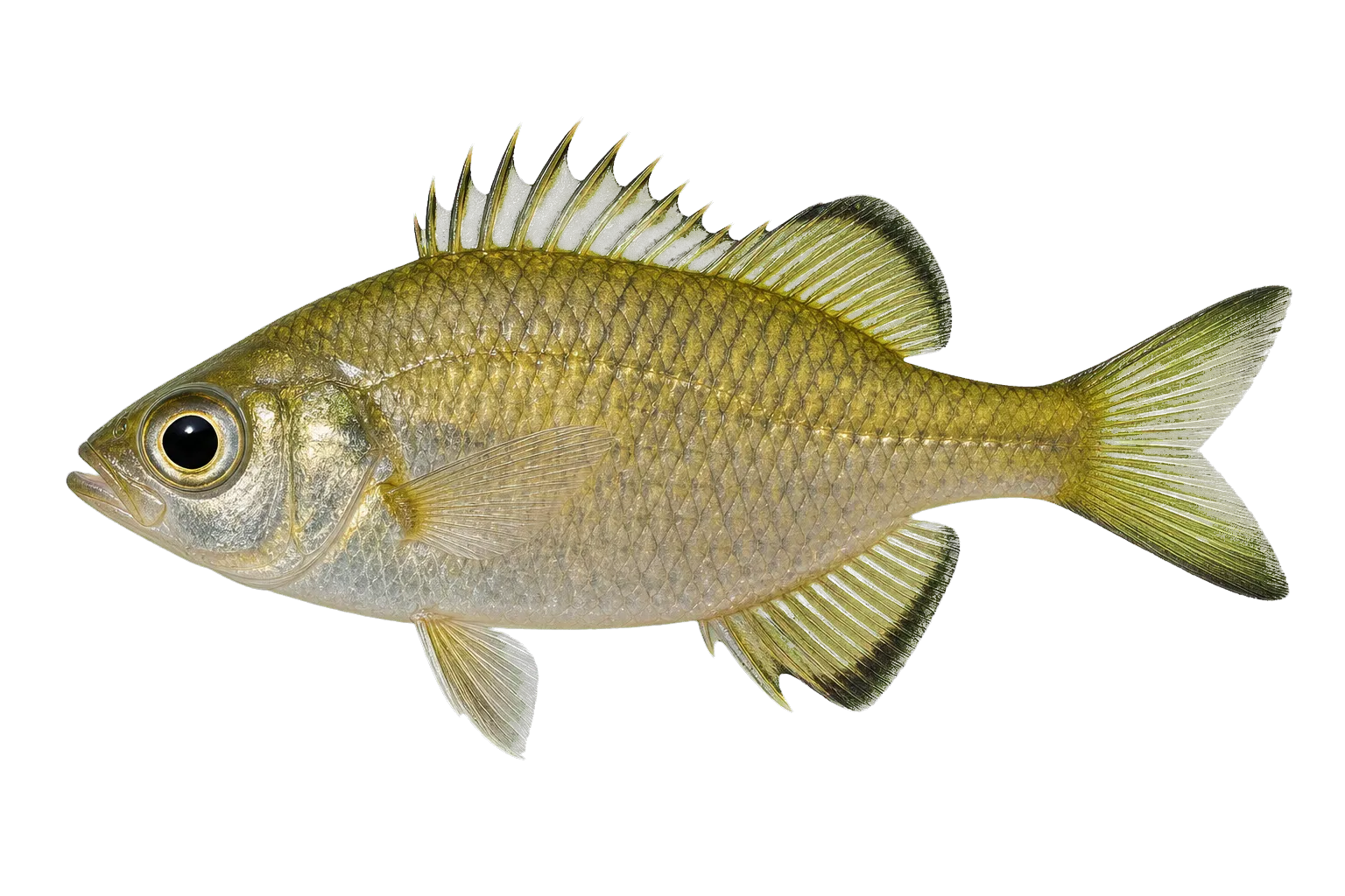 Sailfin glass perchlet (Ambassis agrammus) specimen