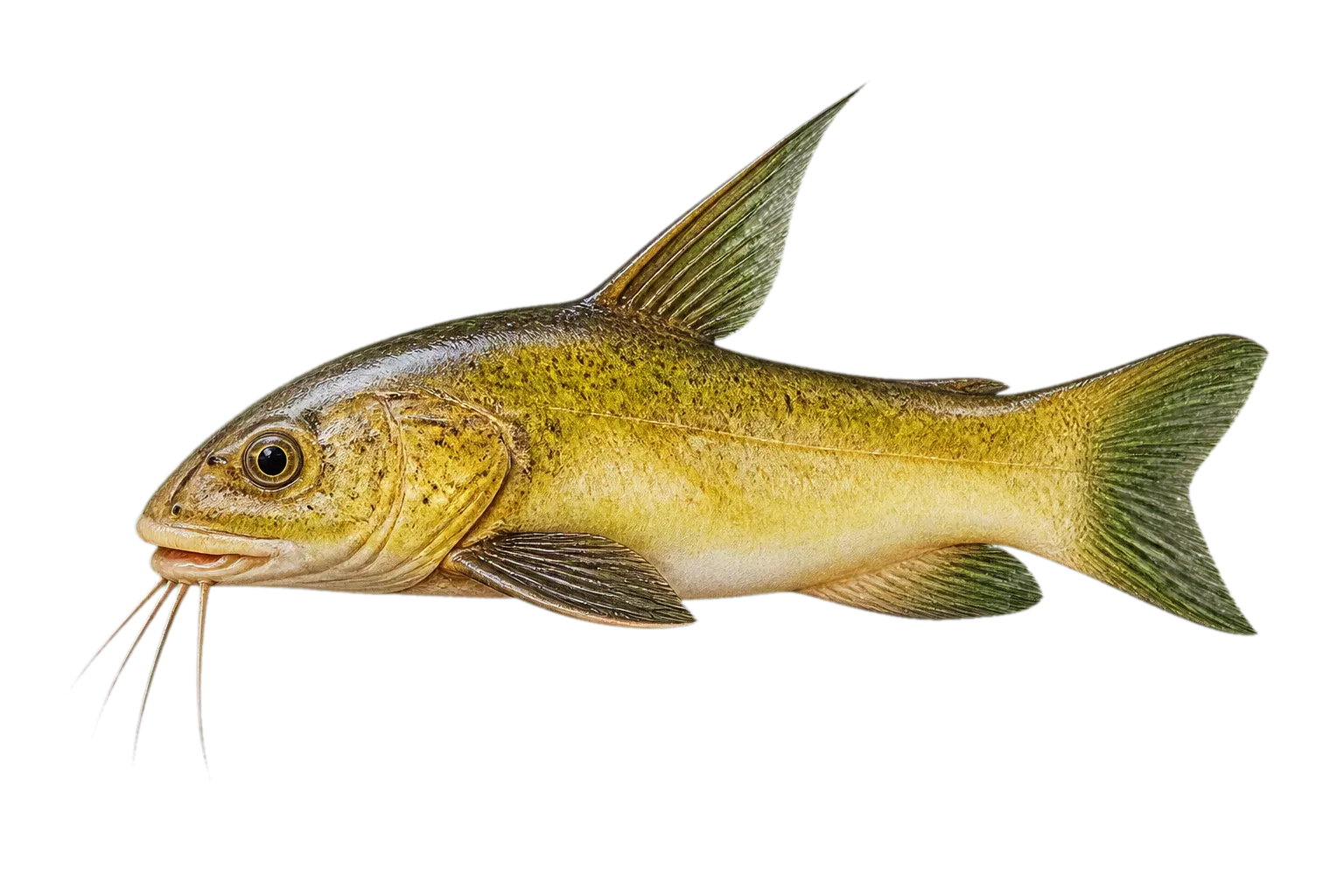 Golden Nile catfish (Chrysichthys auratus) specimen